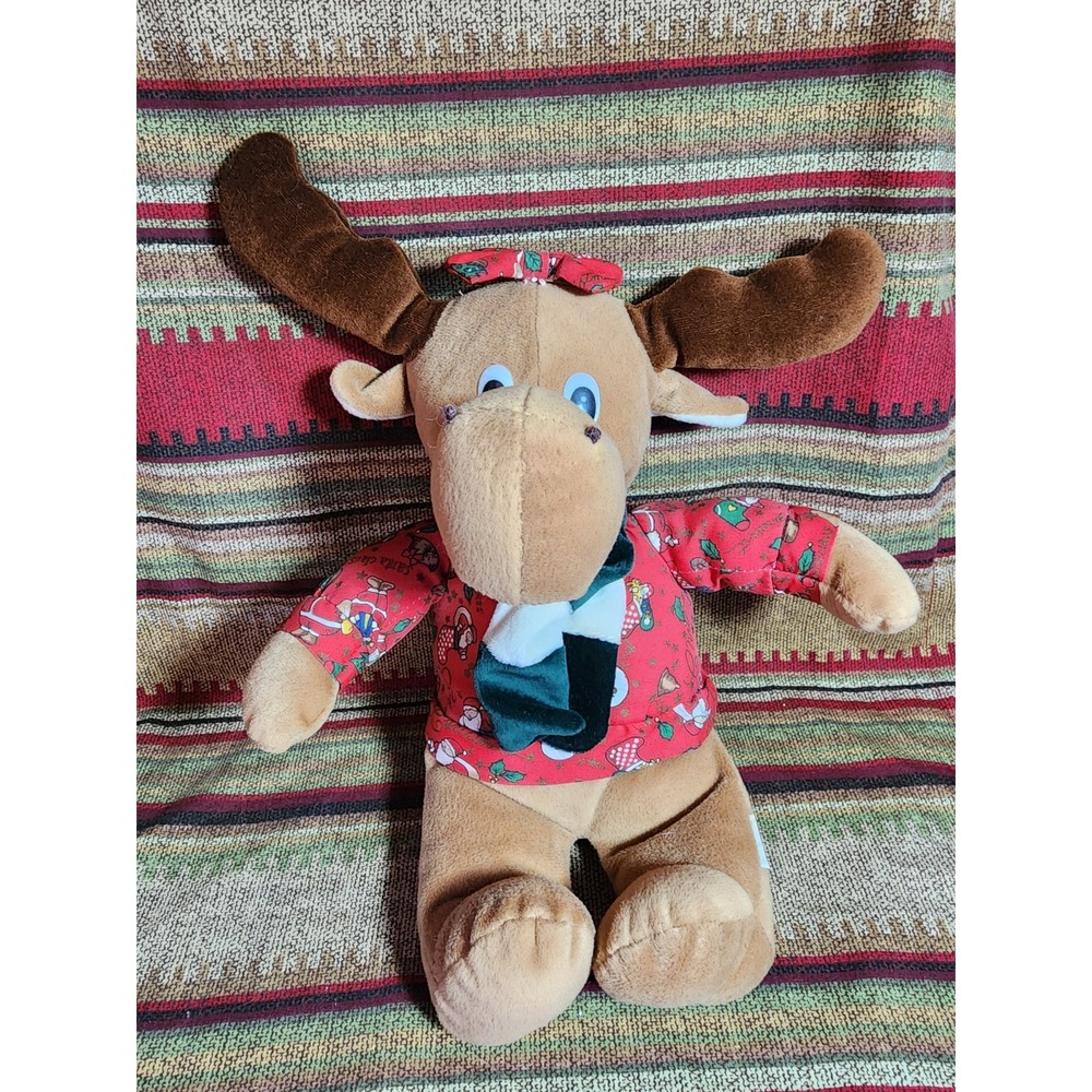 Maxine Moose Plush Moostletoe Holiday Plush‎ 1997 Commonwealth (Rare Apparel)